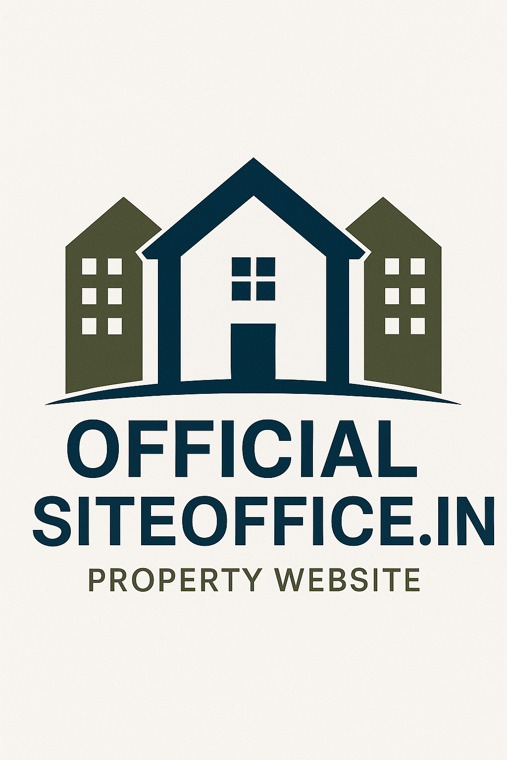 Luxury Crest logo with building icon and text